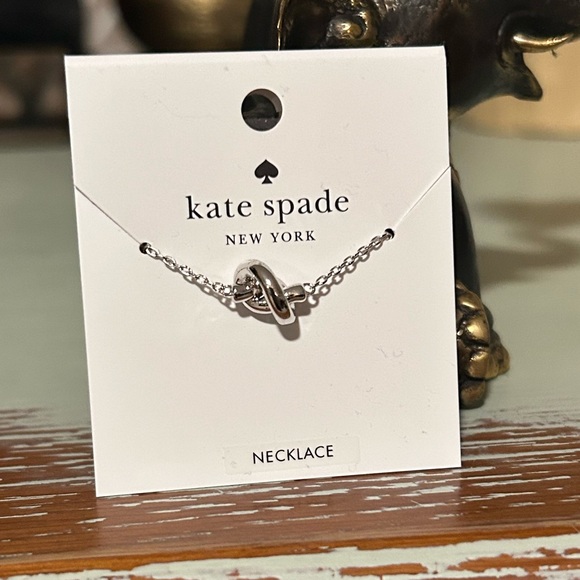 kate spade Jewelry - Kate Spade Sailor's Knot Mini Pendant Necklace NWT